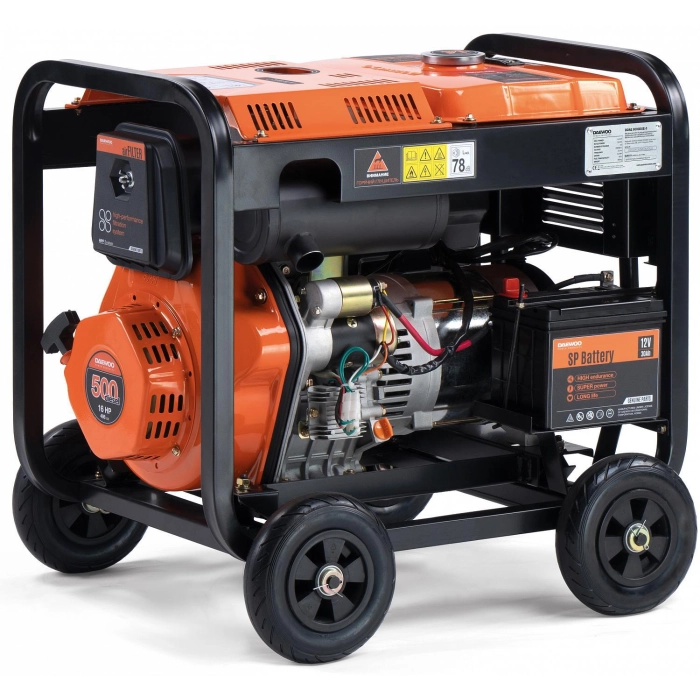 AGREGAT PRĄDOTWÓRCZY DIESEL DAEWOO DDAE 9000DXE-3 6.3kW