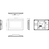 Monitor wideodomofonu DAHUA VTH5422HB-W