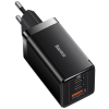 Ładowarka sieciowa Baseus GaN 5 Pro Fast Charger CCGP120201 65W 1x USB-A 2x USB-C PD 3.0 QC 4.0 + kabel USB-C
