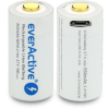 Akumulatorek 16340 / R-CR123 3,7V everActive 700mAh (1 szt.) z zabezpieczeniem