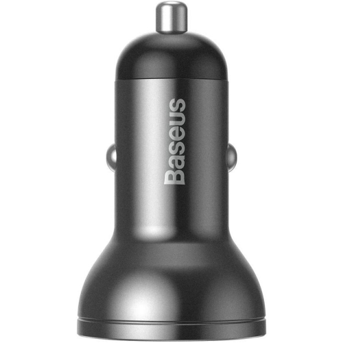 ŁADOWARKA SAMOCHODOWA Baseus Digital Display CCBX-0G 24W 4.8A 2x USB-A CZARNA
