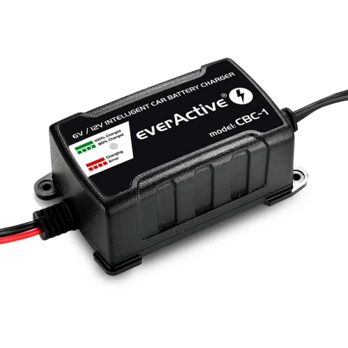 Ładowarka prostownik do akumulatorów 6V/12V everActive 14V/1A CBC-1