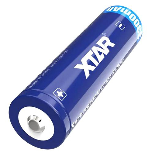 Akumulator 18650 Li-Ion 3,6V Xtar 3300mAh (1 szt.) z zabezpieczeniem