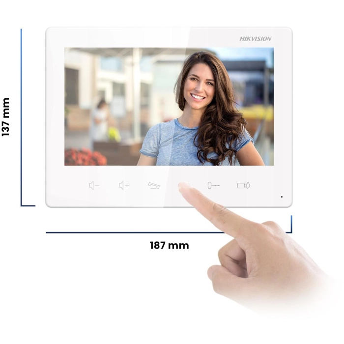 WIDEODOMOFON HIKVISION DS-KIS101-P/Surface 2-ŻYŁOWY