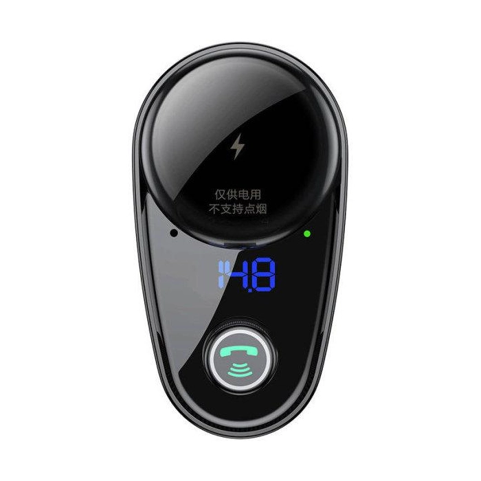 TRANSMITER FM ŁADOWARKA SAMOCHODOWA Baseus Enjoy S-06 3.4A 2x USB-A BT 4.2