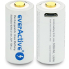 Akumulatorek 16340 / R-CR123 3V everActive 700mAh (1 szt.) z zabezpieczeniem