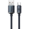KABEL USB-A / USB-C Baseus Crystal CAJY000401 120cm 100W 6A QC 3.0 W OPLOCIE PREMIUM