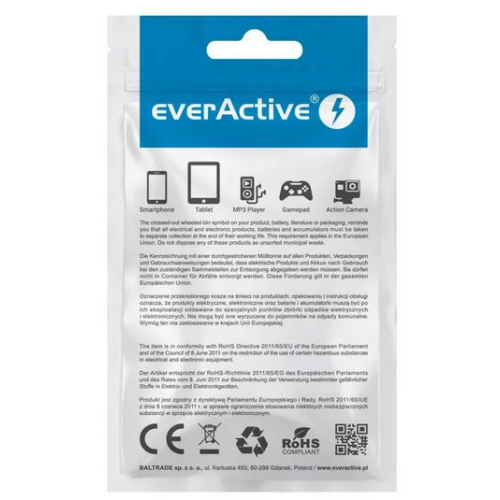 KABEL USB-C / USB-C everActive CBB-2PD3 200cm PD 60W 3A