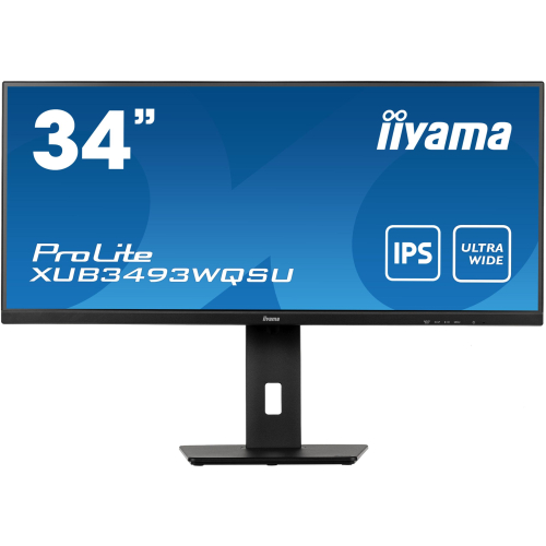 Monitor LED IIYAMA XUB3493WQSU-B5 34 cale Ultra Wide