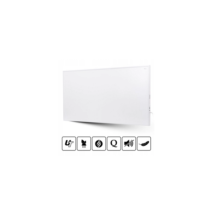 Zestaw Panel grzewczy IR CRONOS Carbon P800 White
