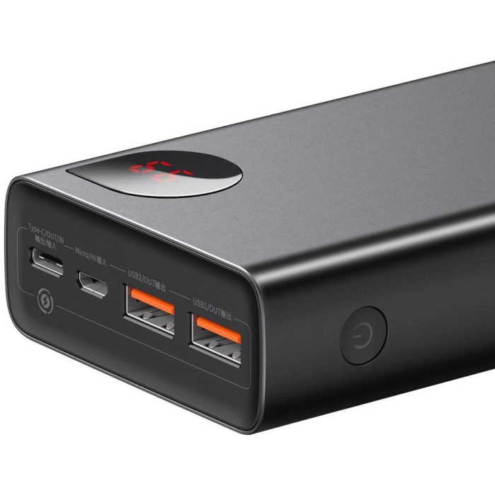 Powerbank Baseus Adaman Digital Display PPIMDA-D01 20000mAh 65W PD QC 3.0 2x USB-A 1x USB-C + KABEL