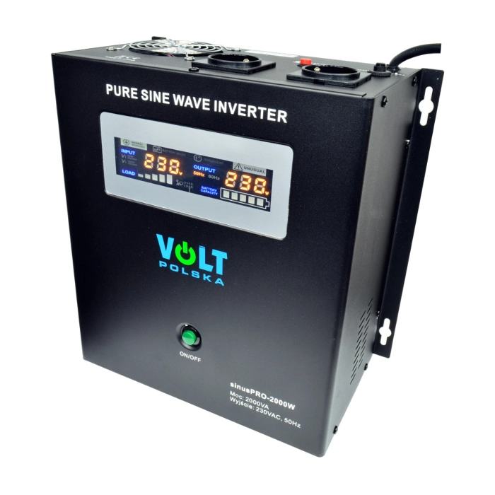 PRZETWORNICA VOLT POLSKA SINUSPRO-2000W 24V 1400/2000W