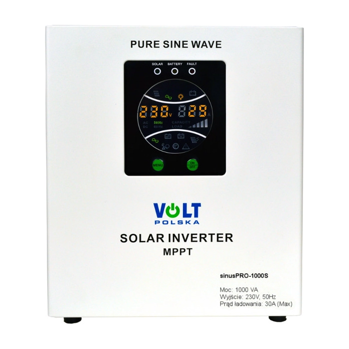 PRZETWORNICA VOLT POLSKA SINUSPRO-1000S 12V 700/1000W SOLAR