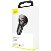 ŁADOWARKA SAMOCHODOWA Baseus Digital Display CCBX-0G 24W 4.8A 2x USB-A CZARNA
