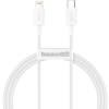 KABEL USB-C / Lightning iPhone Baseus Superior CATLYS-A02 1m 20W PD Quick Charging BIAŁY PREMIUM
