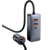 ŁADOWARKA SAMOCHODOWA NA PRZEWODZIE Baseus Share Together 120W 3A 3x USB-A 1x USB-C PD 20W QC 3.0