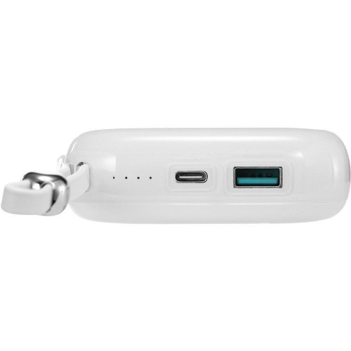 Powerbank Joyroom Jelly Series JR-L002 10000mAh 22.5W PD QC z kablem 1x USB-A 1x USB-C biały