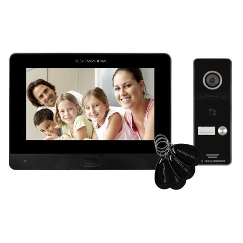 Wideodomofon REVIZOOM RM-T471HD BLACK/RC-411HD-C