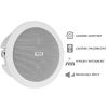 GŁOŚNIK SUFITOWY PA HQM-SOZ1024 10W 100V BIAŁY
