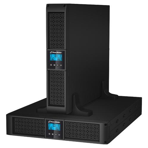ZESTAW AWARYJNEGO ZASILANIA UPS PowerWalker VI 2000 RT HID + BATTERY PACK P72R-12x9Ah