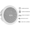 GŁOŚNIK SUFITOWY PA HQM-SOZ1625 16W 100V BIAŁY