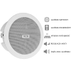 GŁOŚNIK SUFITOWY PA HQM-SOZ1625 16W 100V BIAŁY