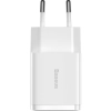 ŁADOWARKA SIECIOWA Baseus Compact Charger CCXJ010202 10.5W 2x USB-A BIAŁA