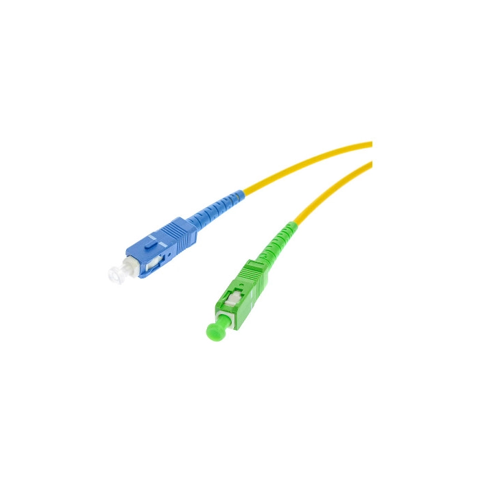 PATCHCORD ŚWIATŁOWODOWY SM SC/UPC-SC/APC SIMPLEX 1m