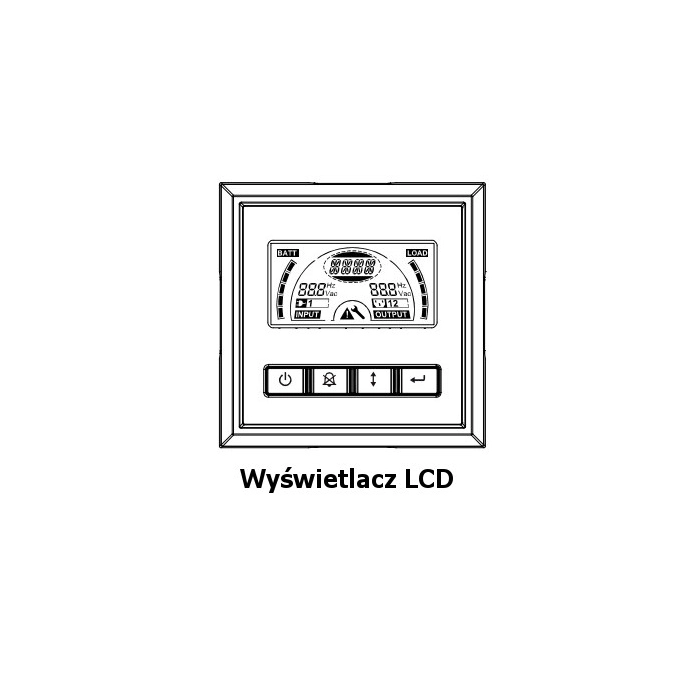 UPS ZASILACZ AWARYJNY PowerWalker VI 1500 RT HID
