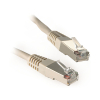 PATCHCORD KAT6 FTP 0,25M SZARY