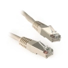 PATCHCORD KAT6 FTP 0,25M SZARY