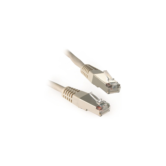PATCHCORD KAT6 FTP 0,25M SZARY