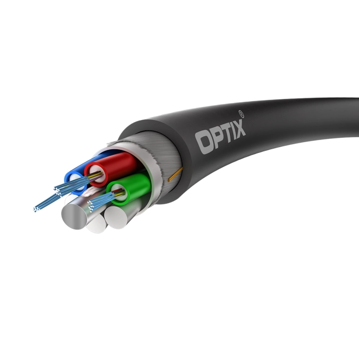 KABEL ŚWIATŁOWODOWY SAVER Z-XOTKtsdD SM 24x9/125 ITU-T G.652D 1.5kN