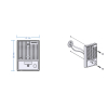 PANEL ZEW. COMMAX Z KAM. DRC-4CGN2