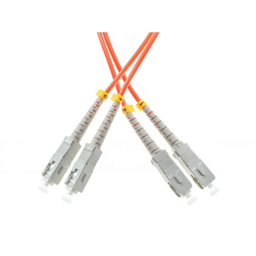 PATCHCORD ŚWIATŁOWODOWY MM SC/UPC-SC/UPC DUPLEX OM2 10m