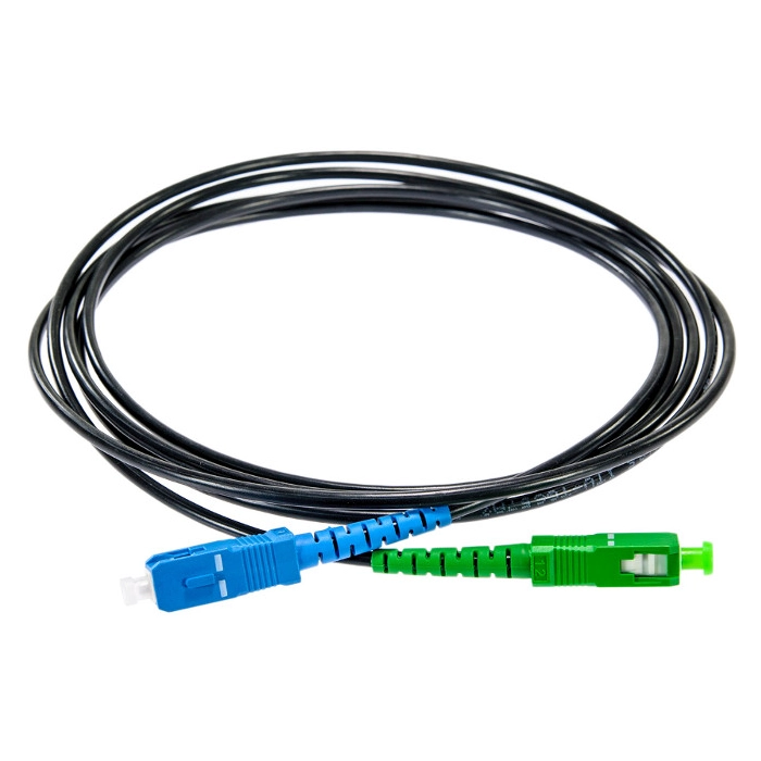 PATCHCORD ŚWIATŁOWODOWY SM 100M SIMPLEX 9/125 SC/APC-SC/APC DROP