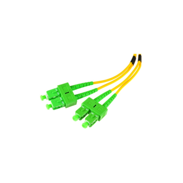 PATCHCORD ŚWIATŁOWODOWY SM 3M DUPLEX 9/125, SC/APC-SC/APC 3MM