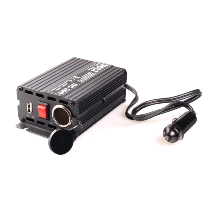 PRZETWORNICA VOLT POLSKA DC-200 120W 24/12V POD ZAPALNICZKĘ