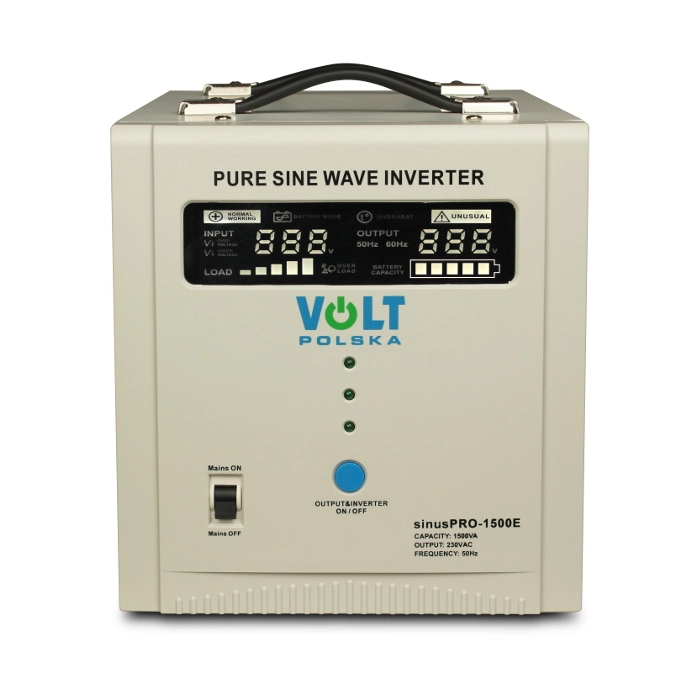 PRZETWORNICA VOLT POLSKA SINUSPRO-1500E 12V 1050/1500W