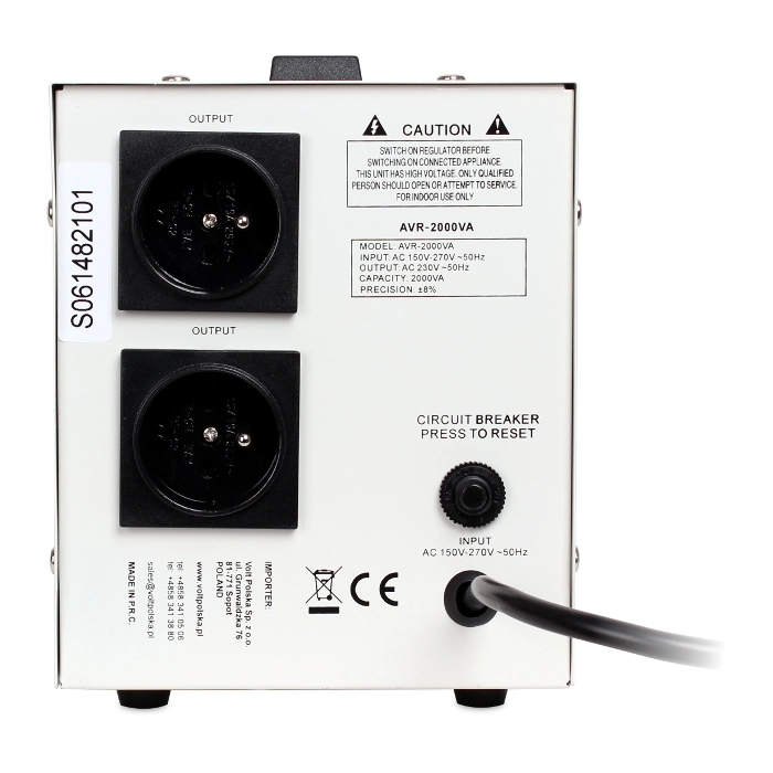 STABILIZATOR NAPIĘCIA VOLT POLSKA AVR 2000