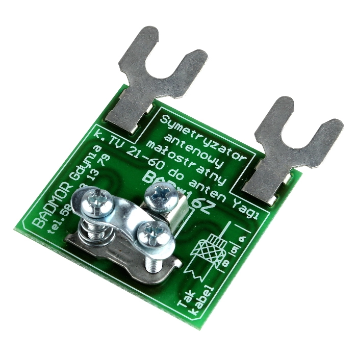 Symetryzator antenowy kanały 21-60 (drukowany)