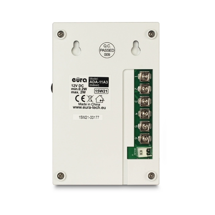 Zestaw domofonowy EURA ADP-11A3 / DIN15W12 + elektrozaczep